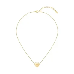 Collier Femme Lacoste Love My Croc - 2040399 Acier Doré