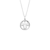 Collier Femme Les Georgettes 704413916J4050 Argent Agate P-Zodiaque