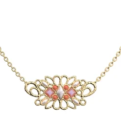 Collier Femme Les Georgettes 70443471908045 Doré P-Rosace