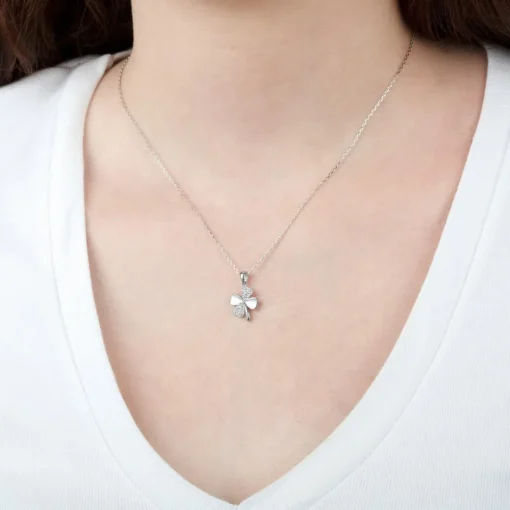 Collier Femme Lotus Silver - LP3108-1-1 Argent