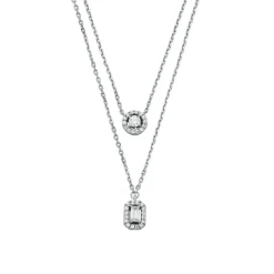 Collier Femme Michael Kors Bijoux Kors Brilliance - MKC1745CZ040 Argent 925/1000 Argent