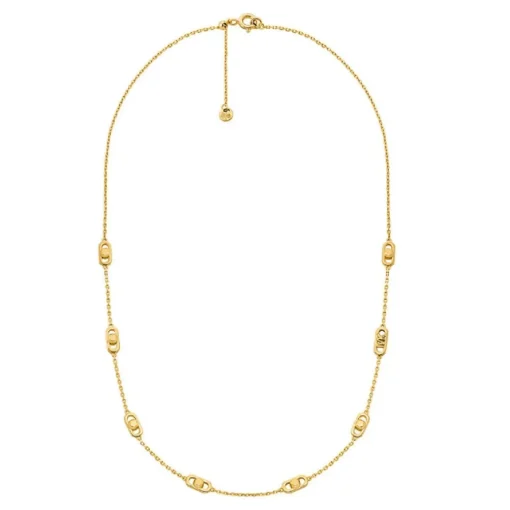 Collier Femme Michael Kors Bijoux Astor Link - MKC173200710 Argent 925/1000 Doré
