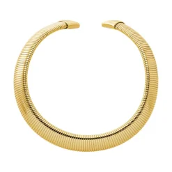 Collier Femme Michael Kors Bijoux Acier Classique Metallic Muse - MKJ8465710 Laiton