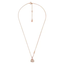 Collier Femme Michael Kors Bijoux Kors Love - MKC1747CZ791 Argent 925/1000 Doré rose