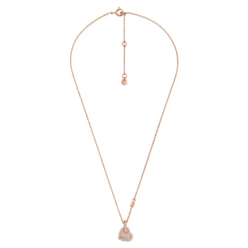 Collier Femme Michael Kors Bijoux Kors Love - MKC1747CZ791 Argent 925/1000 Doré rose