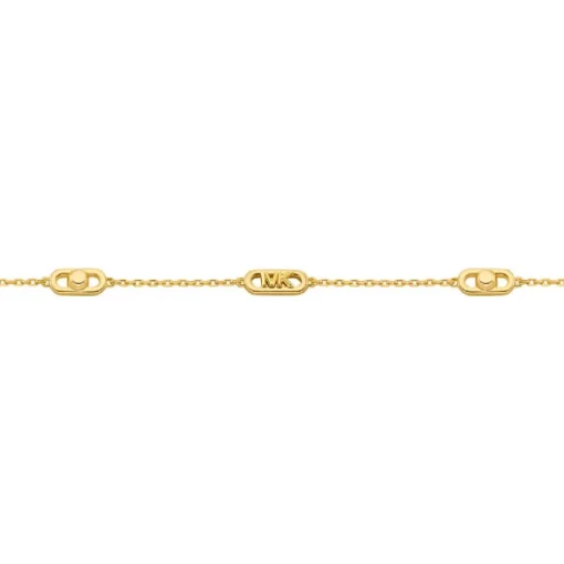 Collier Femme Michael Kors Bijoux Astor Link - MKC173200710 Argent 925/1000 Doré