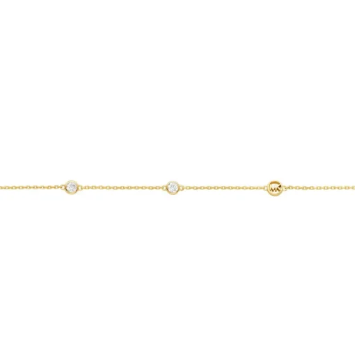 Collier Femme Michael Kors Bijoux - MKC1714CZ710 - Argent Doré