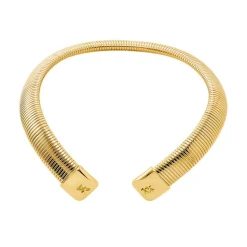 Collier Femme Michael Kors Bijoux Acier Classique Metallic Muse - MKJ8465710 Laiton