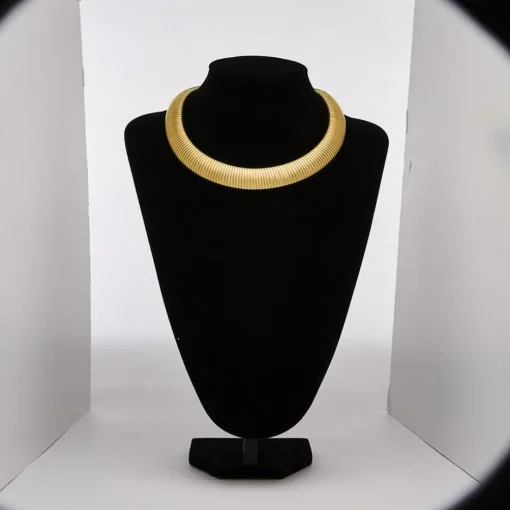 Collier Femme Michael Kors Bijoux Acier Classique Metallic Muse - MKJ8465710 Laiton