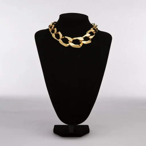 Collier Femme Michael Kors Bijoux Acier Classique MK Statement Link - MKJ8456710 Laiton