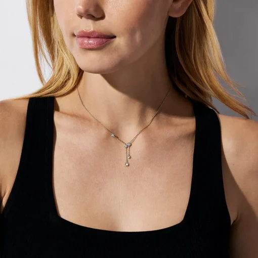 Collier Femme Michael Kors Bijoux Brilliance Kors Brilliance - MKC1769040 Argent 925/1000