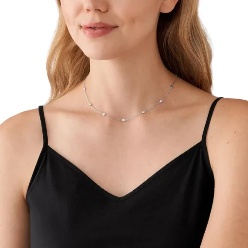 Collier Femme Michael Kors Bijoux - MKC1714CZ040 - Argent