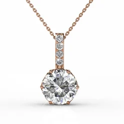 Collier Femme MYC-Paris - DP0413-RG Laiton Doré rose