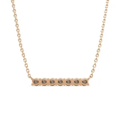 Collier Femme MYC-Paris Solitaire - DP0222-RG Laiton Doré rose