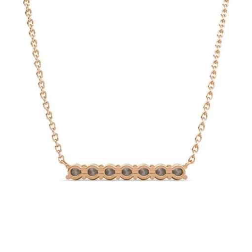 Collier Femme MYC-Paris Solitaire - DP0222-RG Laiton Doré rose