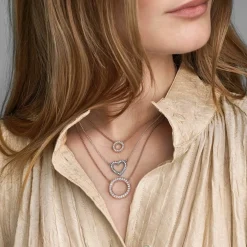 Collier Femme Pandora Bijoux 387436C01-45 - Signature Pandora