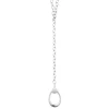 Collier femme pendentif goutte oxyde de zirconium Maison de la Bijouterie VW40YW45