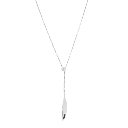 Collier Femme Pierre Lannier Bijoux Entasis - BJ20A0101 Acier Argent