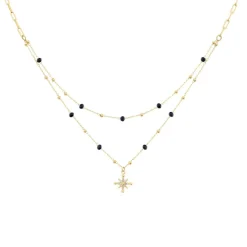 Collier Femme Pierre Lannier Bijoux Australe - BJ22A4231 Acier Doré