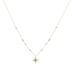 Collier Femme Pierre Lannier Bijoux Australe - BJ22A0251 Acier Doré