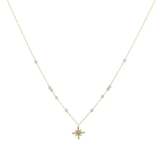 Collier Femme Pierre Lannier Bijoux Australe - BJ22A0251 Acier Doré