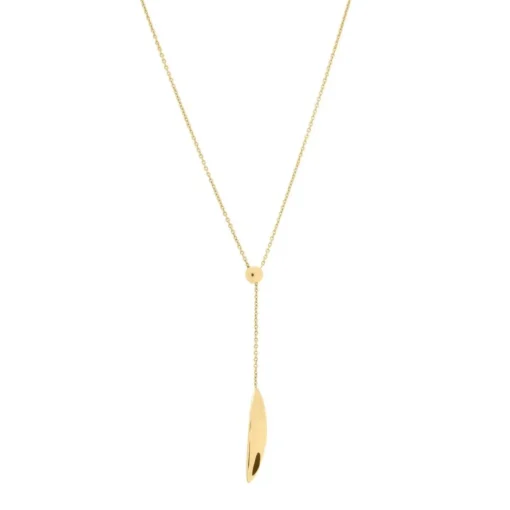 Collier Femme Pierre Lannier Bijoux Entasis - BJ20A0201 Acier Doré