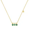 Collier Femme Pixies Bijoux - PNS0034-1MAL Acier Vert