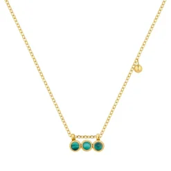 Collier Femme Pixies Bijoux - PNS0034-1MAL Acier Vert