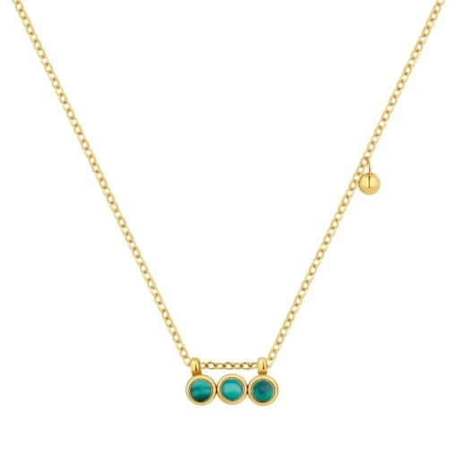 Collier Femme Pixies Bijoux - PNS0034-1MAL Acier Vert