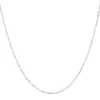 Collier Femme Pixies Bijoux - PNS0030-2WHT Acier Blanc