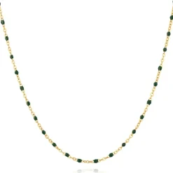 Collier Femme Pixies Bijoux - PNS0030-1GRE Acier Vert