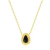Collier Femme Pixies Bijoux - PNS0019-1BKO Acier Noir