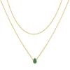 Collier Femme Pixies Bijoux - PNM0047-1MAL Acier Vert