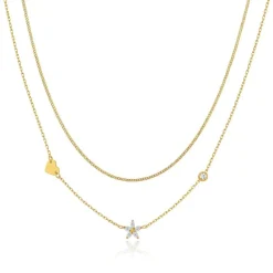 Collier Femme Pixies Bijoux Marguerite - PNM0057-1WHT Acier