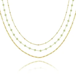 Collier Femme Pixies Bijoux - PNM0008-1GRE Acier Vert
