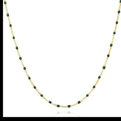 Collier Femme Pixies Bijoux - PNS0030-1GRE Acier Vert