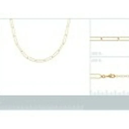Collier femme plaqué or 5,5 mm - UYZWVV45