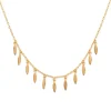 Collier femme plaqué or - UYZ4U645