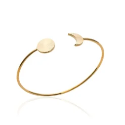 Collier femme plaqué or - UYZ5345V
