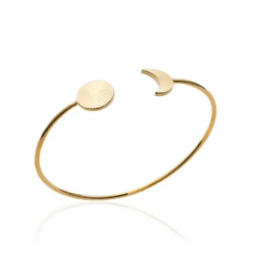 Collier femme plaqué or - UYZ5345V