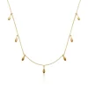 Collier femme plaqué or - UYZ4U34Y