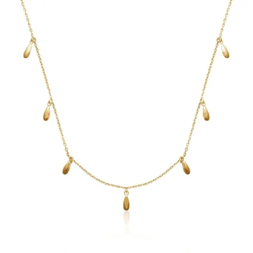 Collier femme plaqué or - UYZ4U34Y