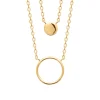 Collier femme plaqué or - UYZ4WW40