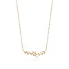 Collier femme plaqué or - UYZ3YW45