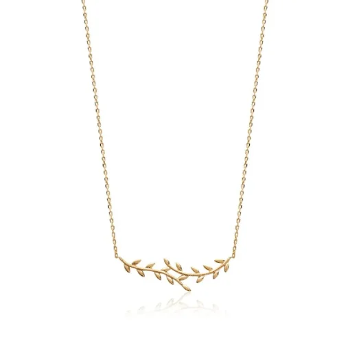 Collier femme plaqué or - UYZ3YW45