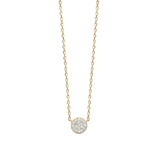Collier femme plaqué or - UWZ45Y45