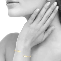 Collier femme plaqué or - UYZ40Y56