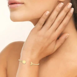 Collier femme plaqué or - UYZ5345V