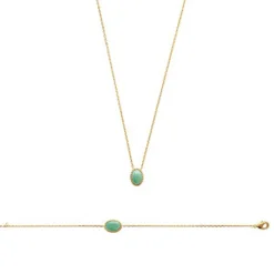 Collier femme plaqué or - UW30UZ45