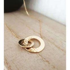 Collier femme plaqué or - UYZ63U45